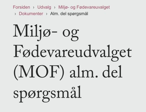 Otte spørgsmål til fødevareministeren